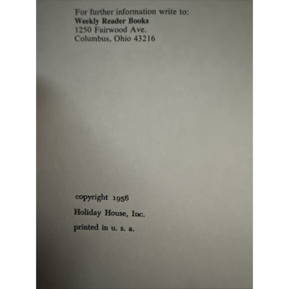 Blue-Nosed Witch - Margaret Embry - 1956 - Weekly Reader Book Club - Hardcover - Picture 4 of 6